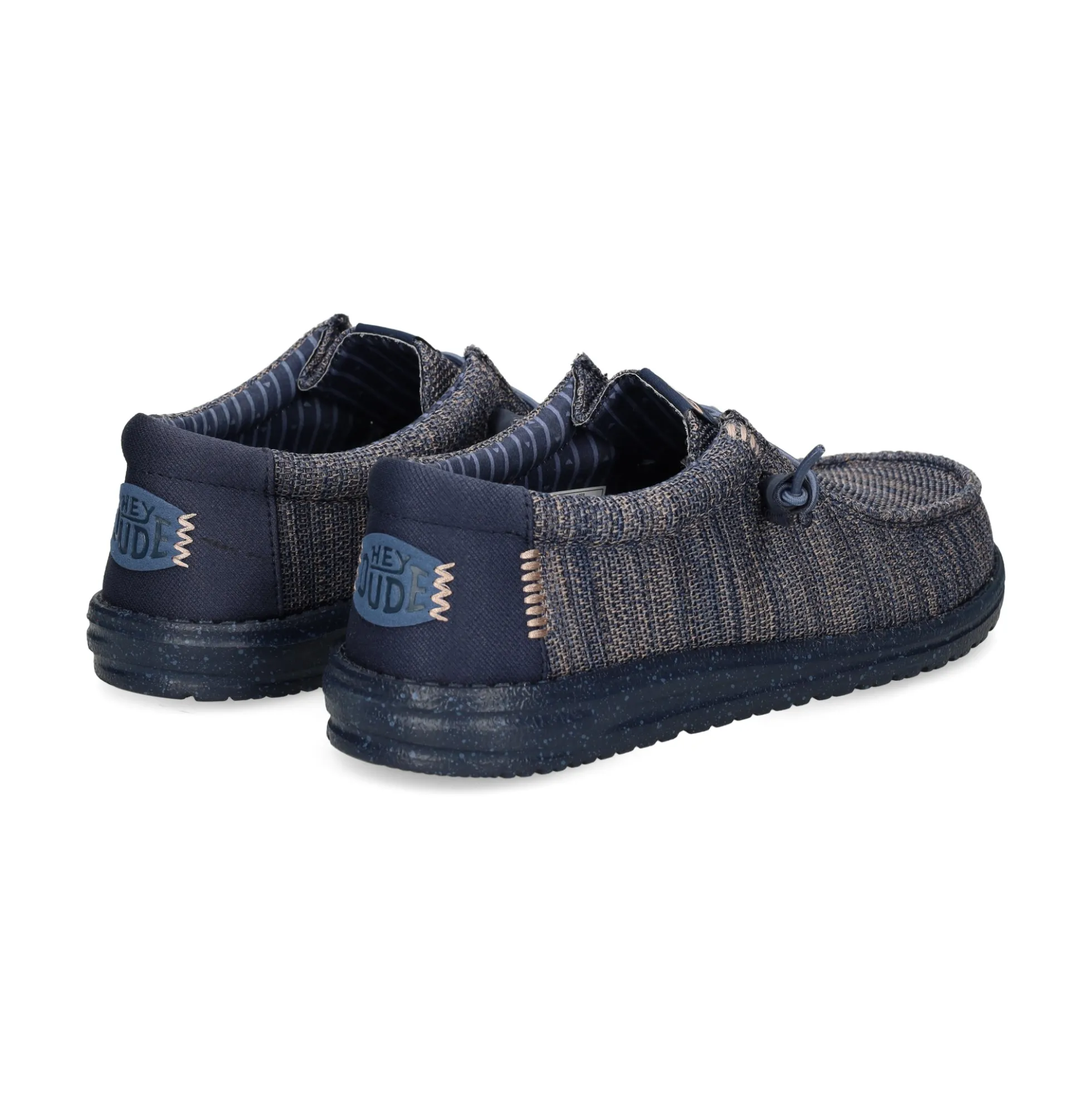 HEY DUDE Zapatillas de Hombre WALLY STRETCH 4UC NAVY BLAZER