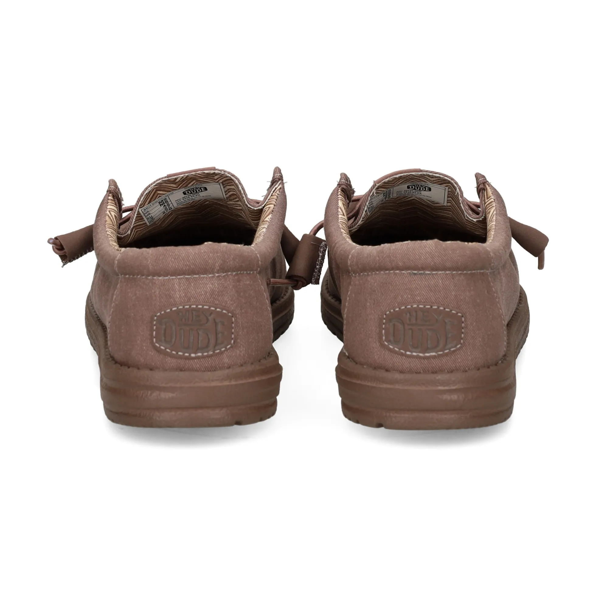 HEY DUDE Zapatillas de Hombre WALLY STRETCH 0PO DEEP TAUPE