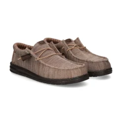 HEY DUDE Zapatillas de Hombre WALLY STRETCH 0PQ DEEP TAUPE/