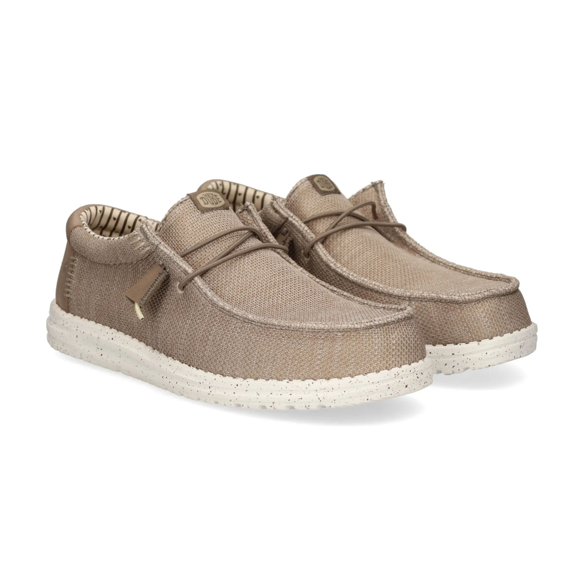 HEY DUDE Zapatillas de Hombre WALLY STRETCH 265 TAN