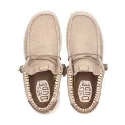 HEY DUDE Zapatillas de Hombre WALLY STRETCH 265 TAN