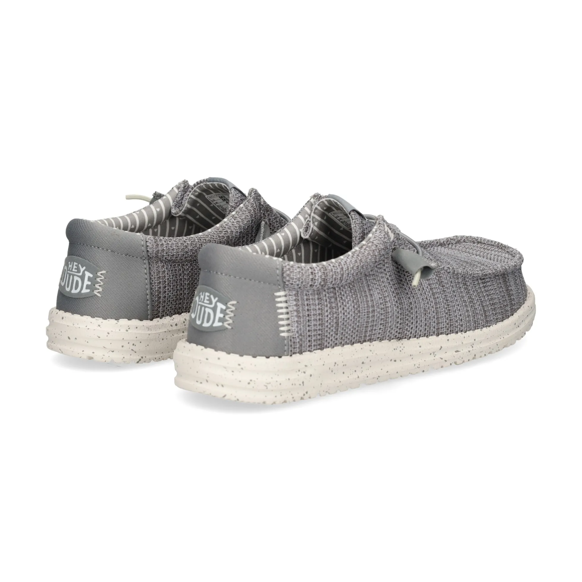 HEY DUDE Zapatillas de Hombre WALLY STRETCH 030 GRIS