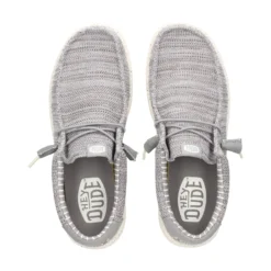 HEY DUDE Zapatillas de Hombre WALLY STRETCH 030 GRIS