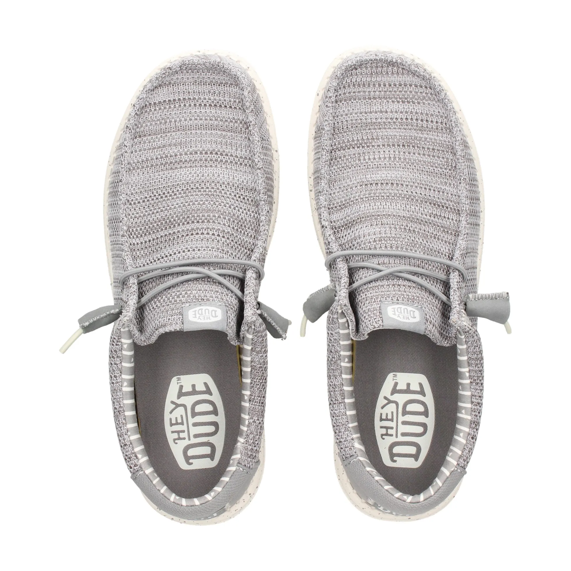 HEY DUDE Zapatillas de Hombre WALLY STRETCH 030 GRIS