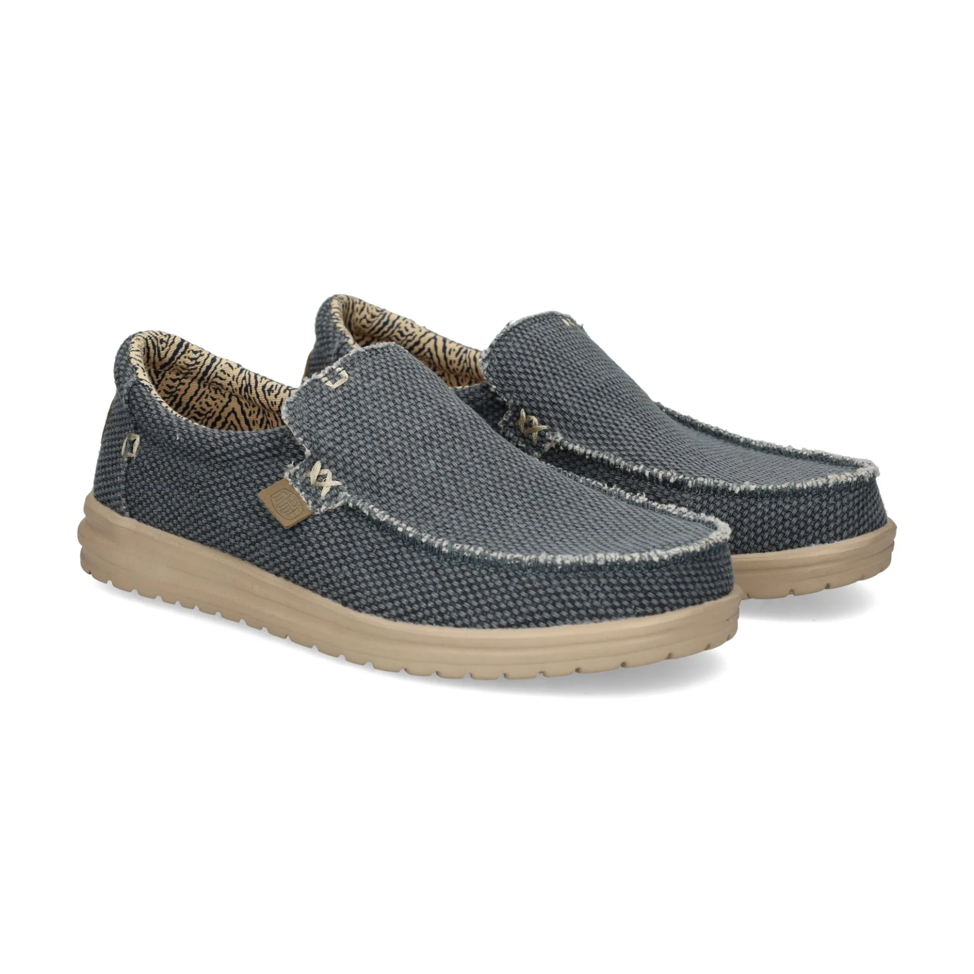 HEY DUDE Zapatillas de Hombre MIKKA BRAIDED 4NL DEEP BLUE
