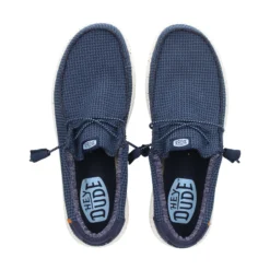 HEY DUDE Zapatillas de Hombre WALLY SPORT MESH 410 NAVY