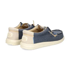 HEY DUDE Zapatillas de Hombre WALLY COASTLINE JUTE 410 NAVY