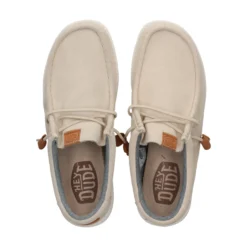 HEY DUDE Zapatillas de Hombre WALLY CRAFT 1LB OFF WHITE