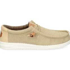 HEY DUDE Zapatillas de Hombre WALLY CORDUROY 265 TAN