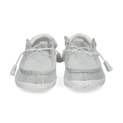 HEY DUDE Zapatillas de Hombre WALLY SOX 1KA STONE WHITE