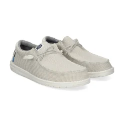 HEY DUDE Zapatillas de Hombre WALLY SPORT MESH 100 BLANCO