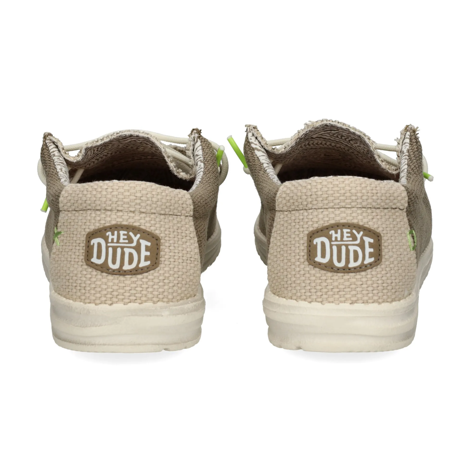 HEY DUDE Zapatillas de Hombre WALLY BRAIDED 2BS FOSSIL