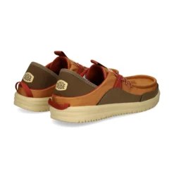 HEY DUDE Zapatos de vestir de Hombre 44338 2LI BONE BROWN