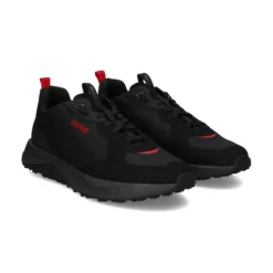 HUGO Zapatillas de Hombre Kane_Runn_nymf 001 NEGRO