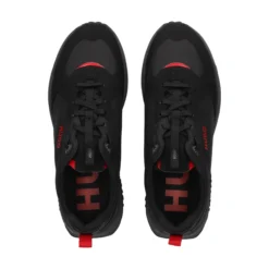 HUGO Zapatillas de Hombre Kane_Runn_nymf 001 NEGRO
