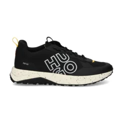 HUGO Zapatillas de Hombre Kane_Runn_lgny 001 NEGRO