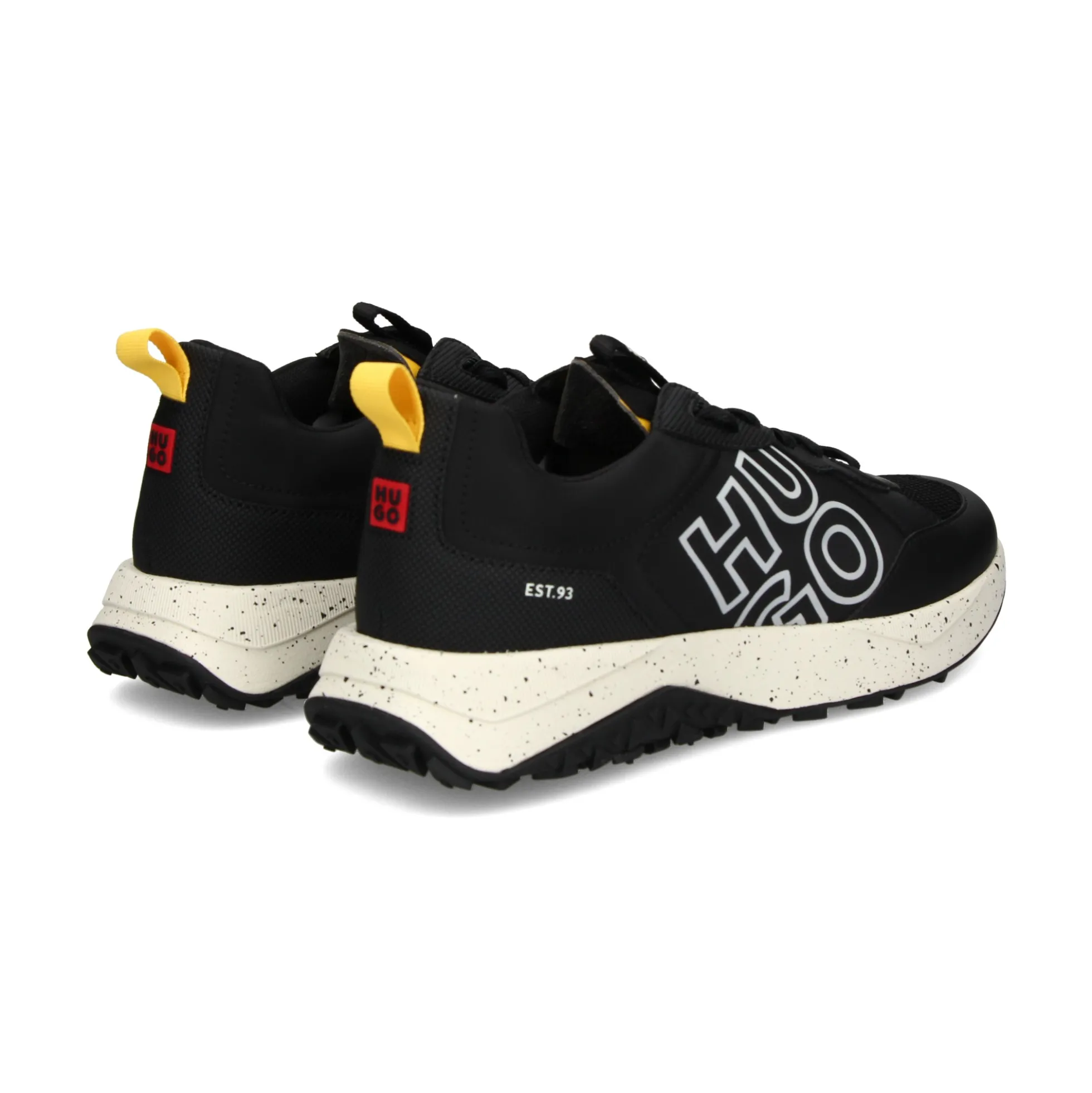HUGO Zapatillas de Hombre Kane_Runn_lgny 001 NEGRO