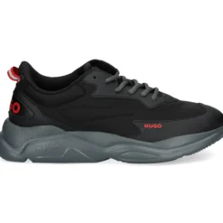 HUGO Zapatillas de Hombre Leon_Runn_nypu_N 016 Charcoal