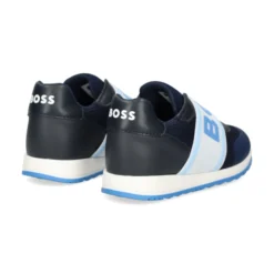 HUGO Zapatillas de niñas J52157 849 MARINO