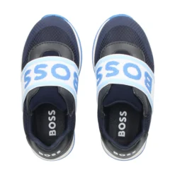 HUGO Zapatillas de niñas J52157 849 MARINO