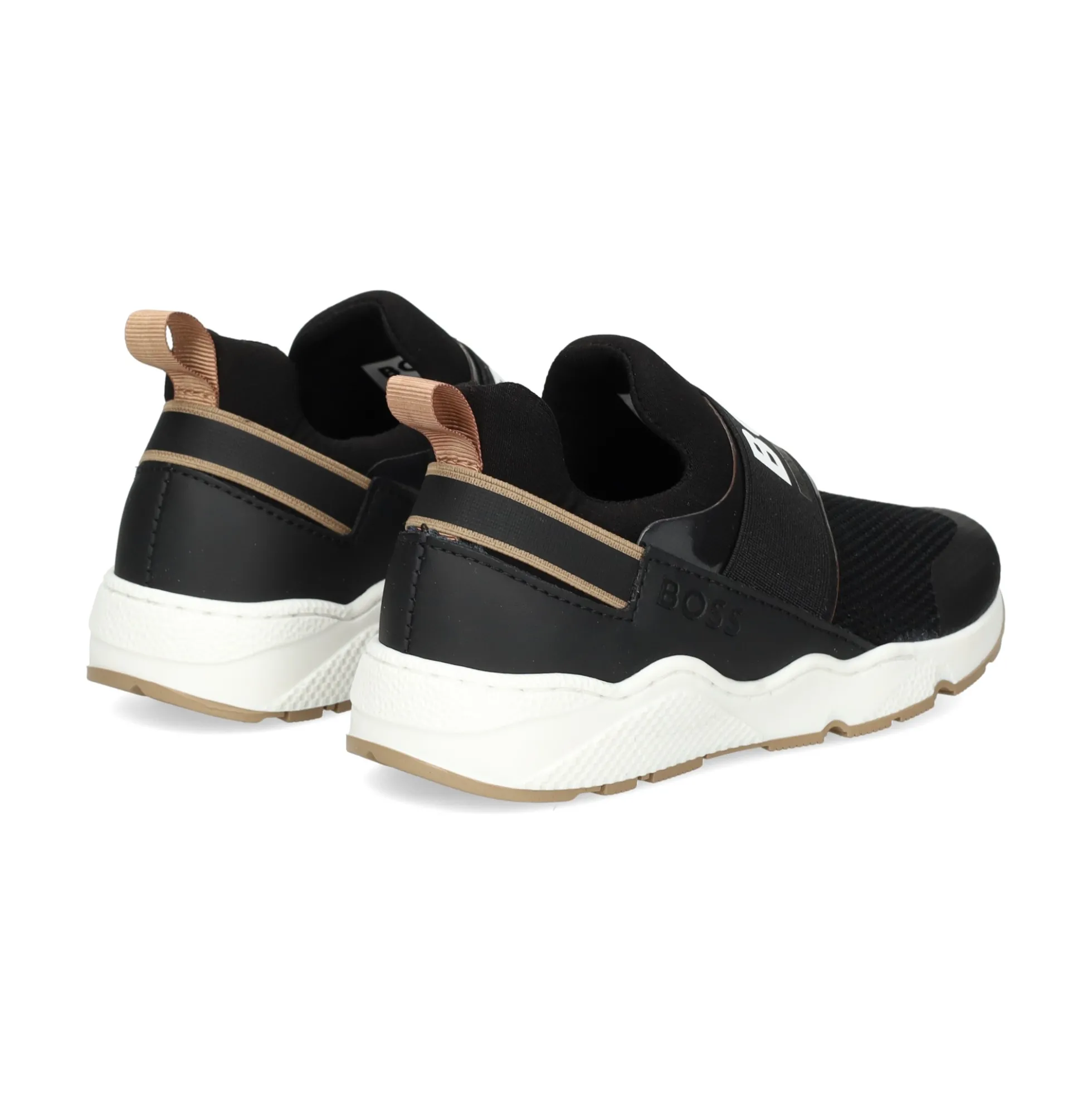 HUGO Zapatillas de Niño J51308 09B NEGRO