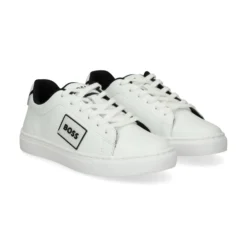 HUGO Zapatillas de Niño J52554 10P BLANCO