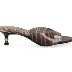JUST CAVALLI Sandalias con tacón de Mujer 80RA3S61 R83 NATURAL PAL