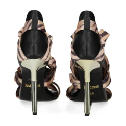 JUST CAVALLI Sandalias cuña de Mujer 78RA3S24 R41 NATURAL