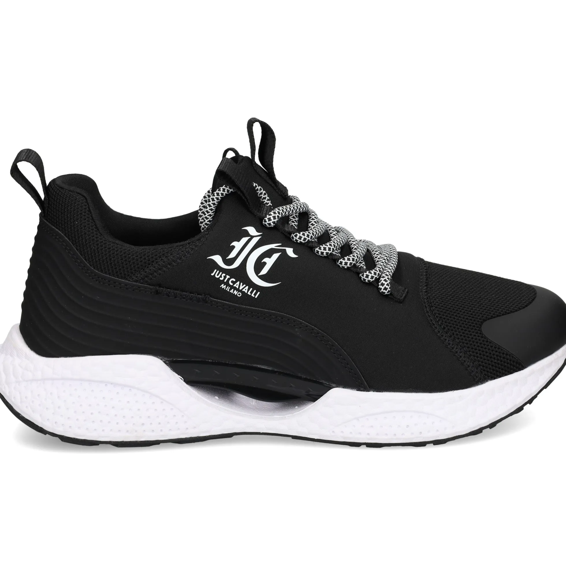 JUST CAVALLI Zapatillas de Hombre 76QA3SH2 899 BLACK