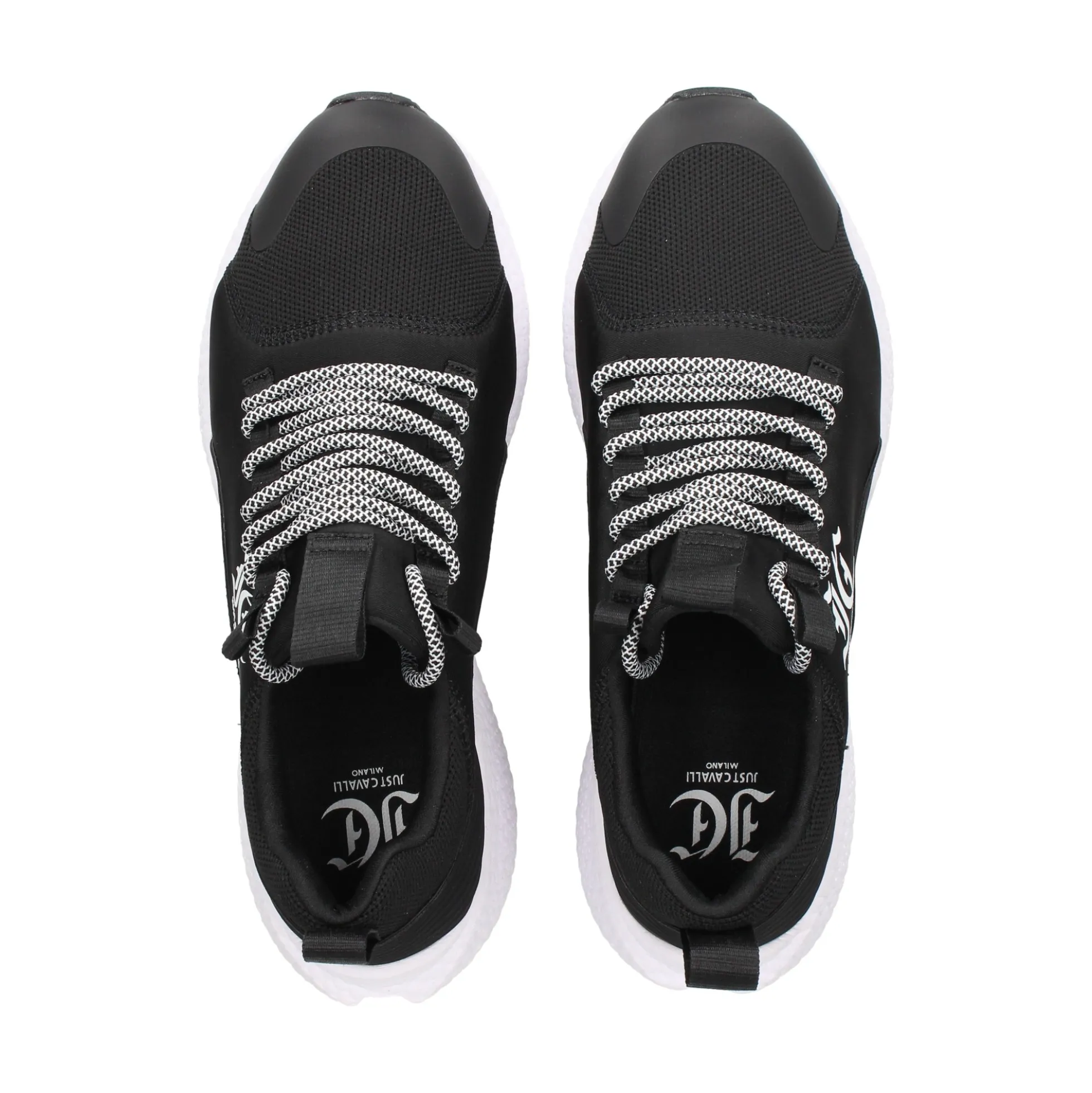 JUST CAVALLI Zapatillas de Hombre 76QA3SH2 899 BLACK