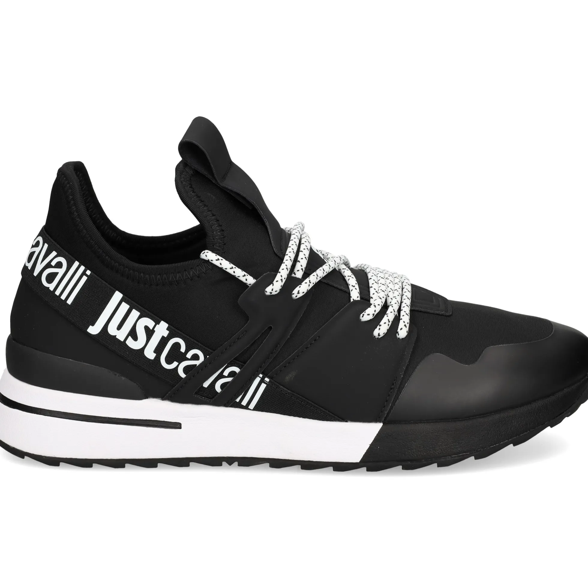 JUST CAVALLI Zapatillas de Hombre 76QA3SD3 899 BLACK