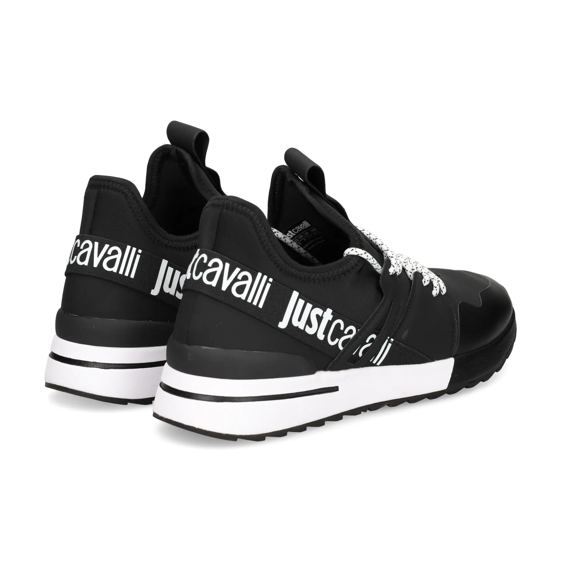 JUST CAVALLI Zapatillas de Hombre 76QA3SD3 899 BLACK