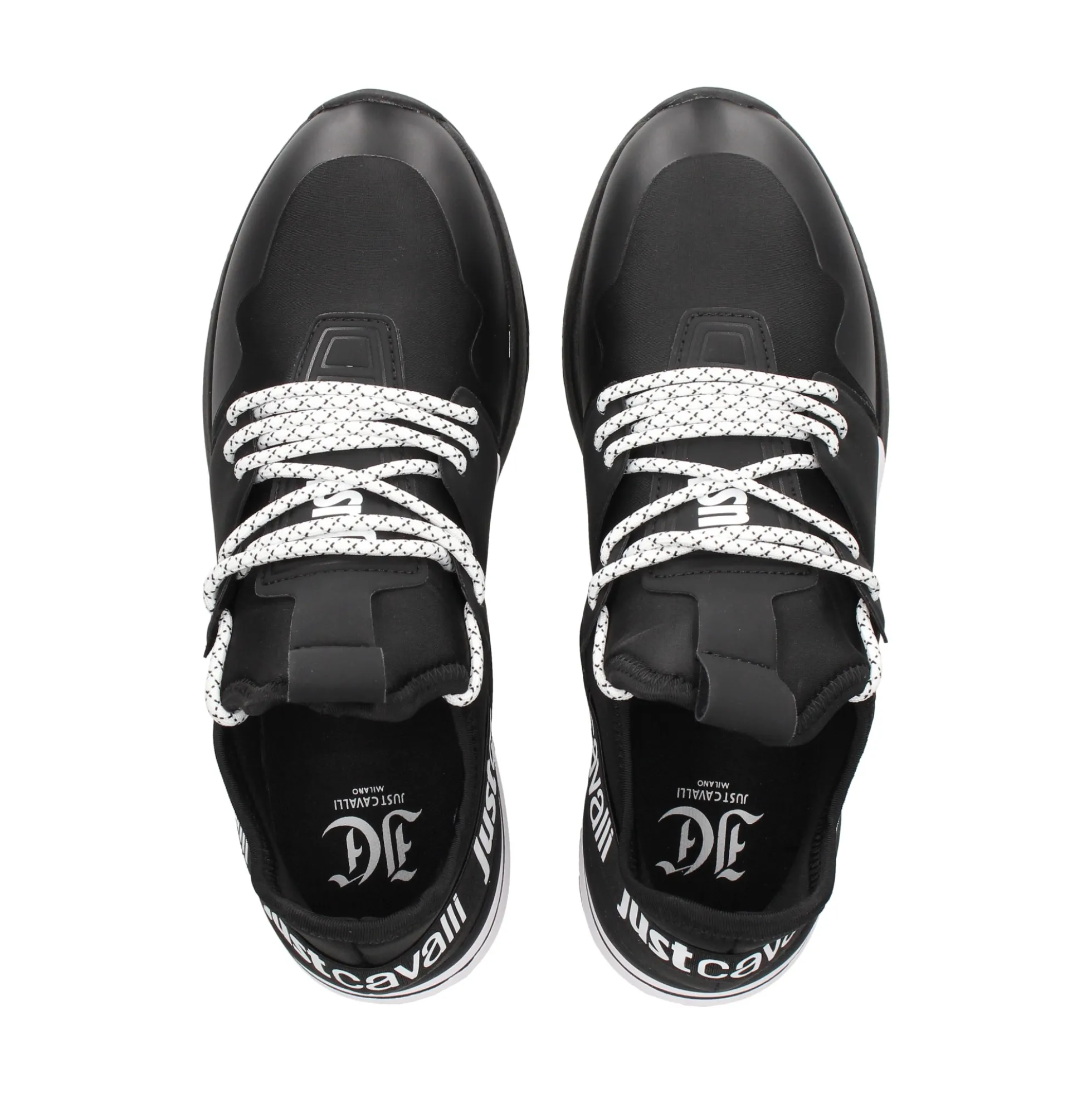 JUST CAVALLI Zapatillas de Hombre 76QA3SD3 899 BLACK
