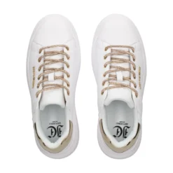 JUST CAVALLI Zapatillas de Mujer 78RA3SB1 QA9 WHITE/GOLD