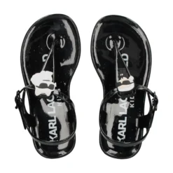 KARL LAGERFELD KIDS Sandalias, chanclas y albarcas de niña Z30370 09B NEGRO