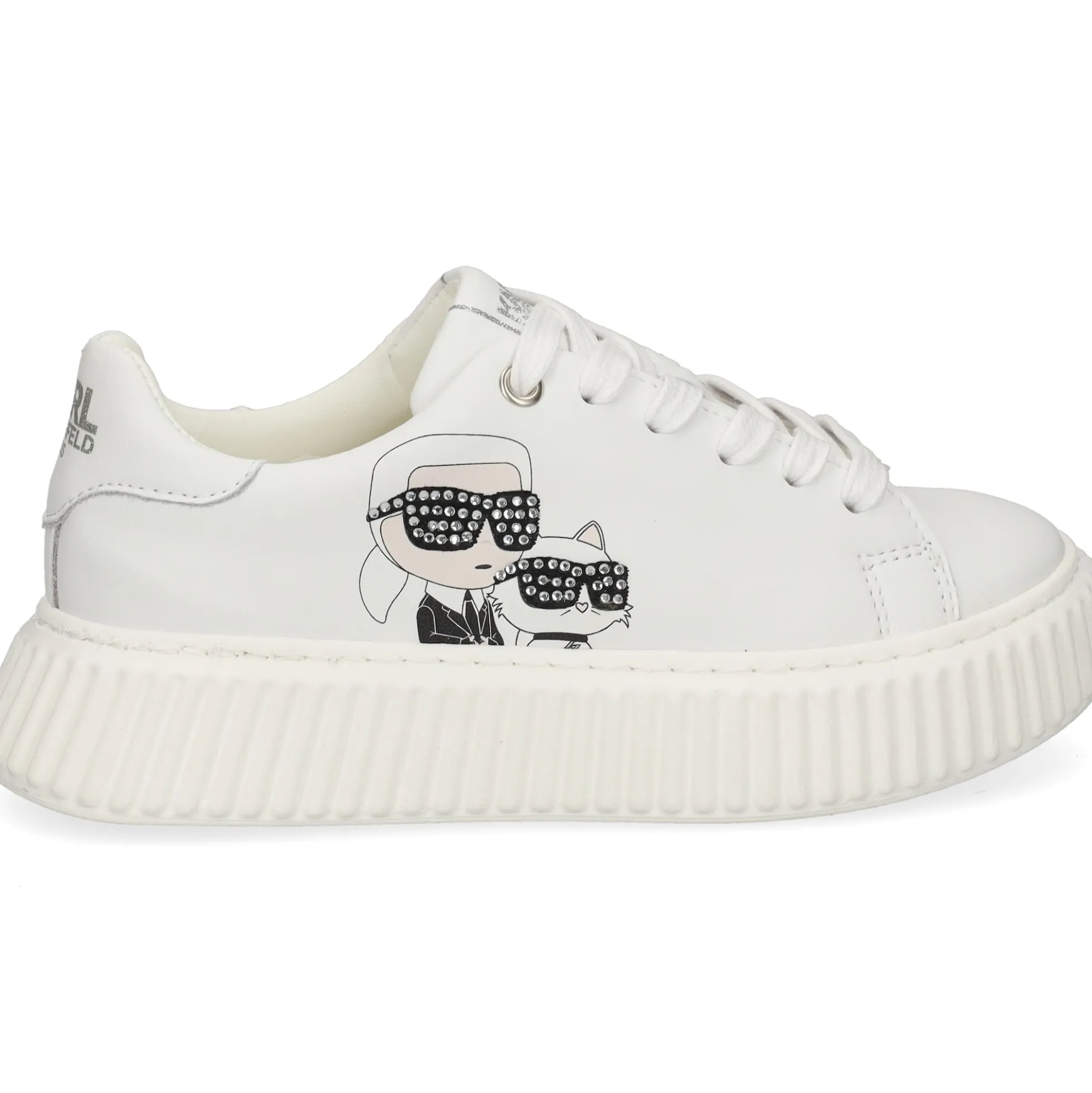 KARL LAGERFELD KIDS Zapatillas de niñas Z30371 10P BLANCO