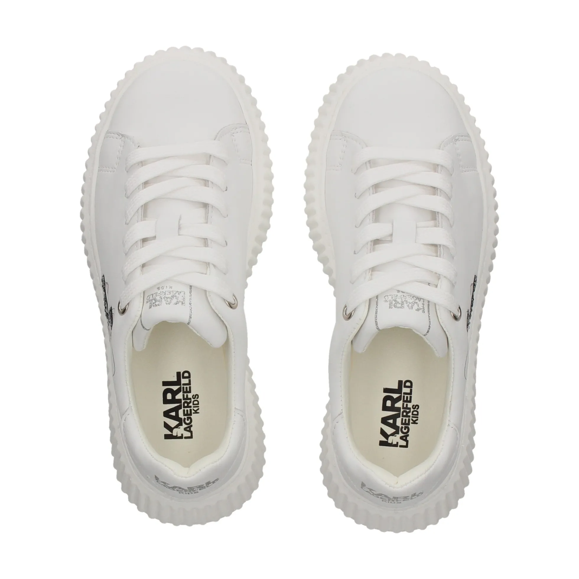 KARL LAGERFELD KIDS Zapatillas de niñas Z30371 10P BLANCO