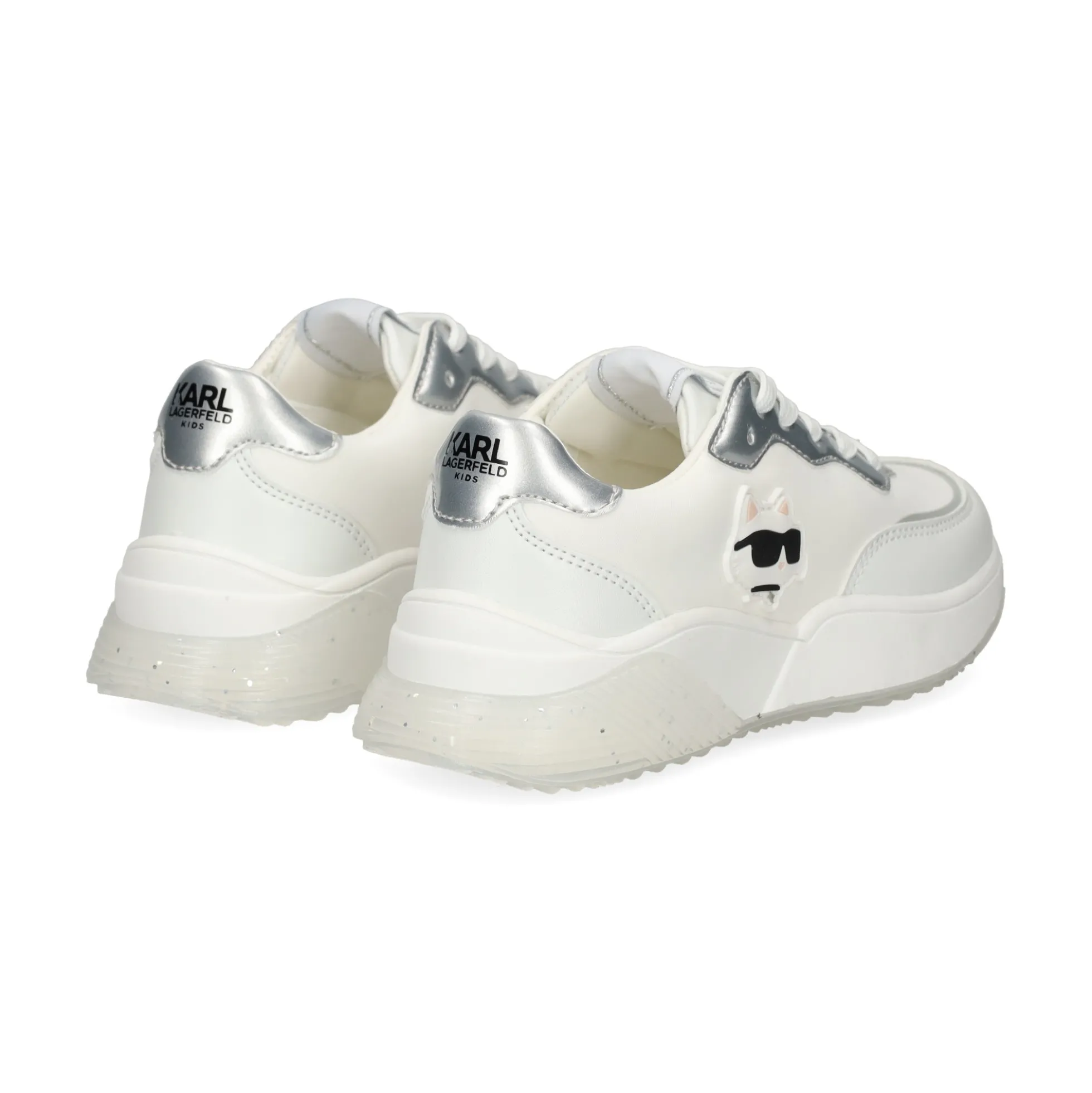 KARL LAGERFELD KIDS Zapatillas de niñas Z30373 10P BLANCO