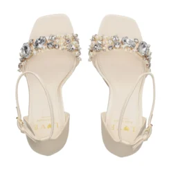 KATE SPADE Sandalias con tacón de Mujer KK307 250 CREAM