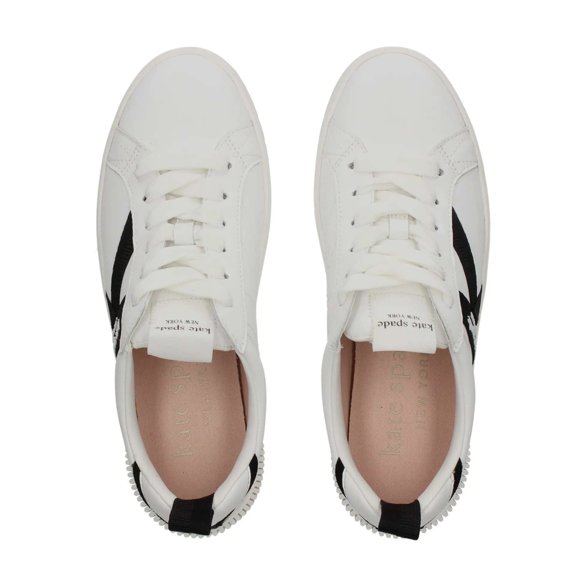 KATE SPADE Zapatillas de Mujer KG693 TRUE WHITE/BLAC