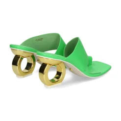 KAT MACONIE Sandalias con tacón de Mujer SIGRID ABSINTHE
