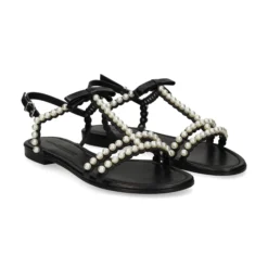 KENNEL & SCHMENGER Sandalias planas de Mujer 51-95080 310 BLACK PEARL