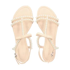 KENNEL & SCHMENGER Sandalias planas de Mujer 51-95080 332 CREMA PEARL