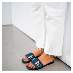 KENNEL & SCHMENGER Sandalias planas de Mujer 31-93510 292 INDIGO