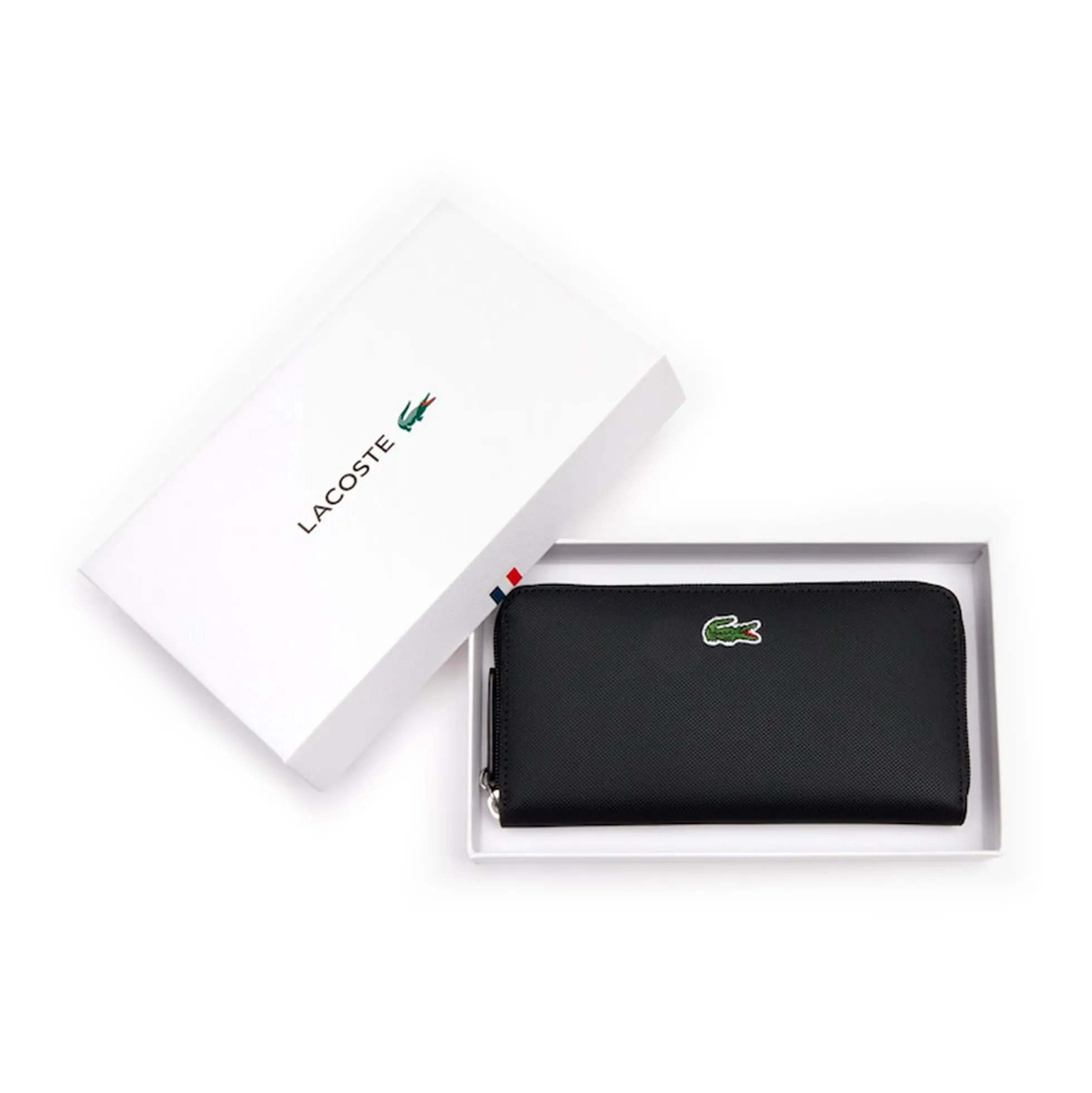 LACOSTE Billeteras NF2900PO 000 NEGRO