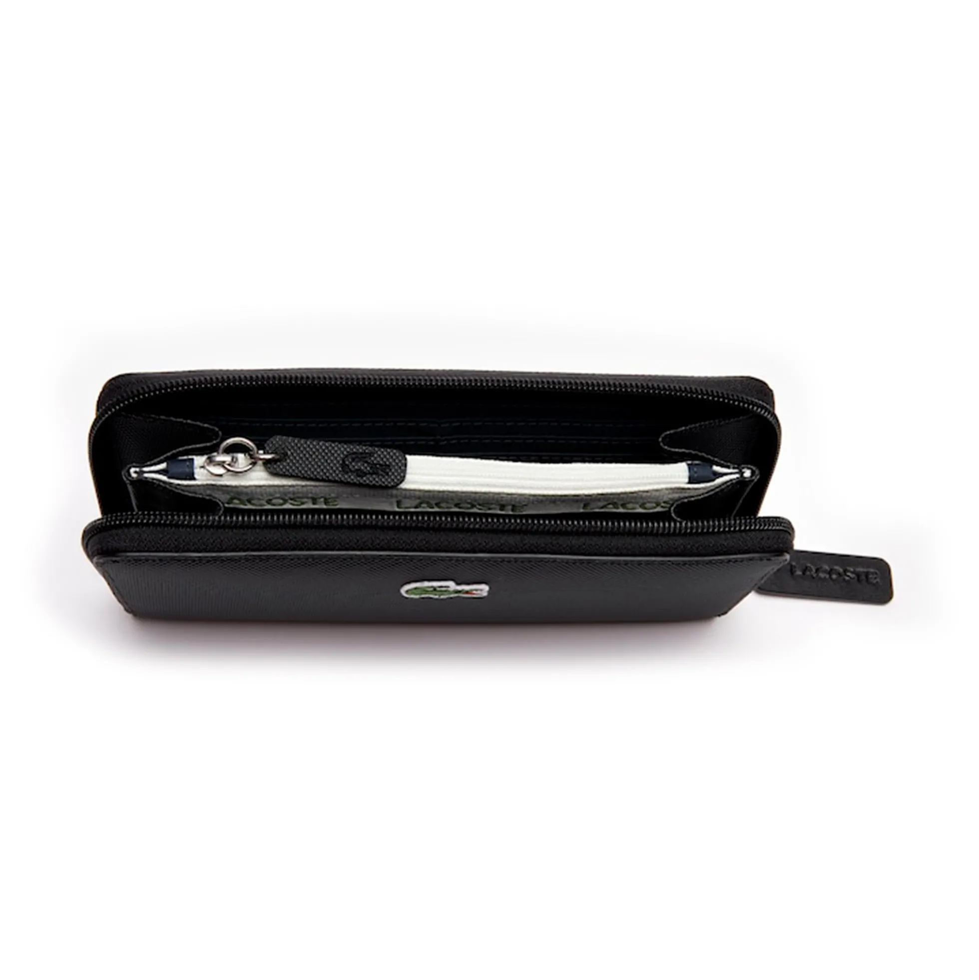 LACOSTE Billeteras NF2900PO 000 NEGRO
