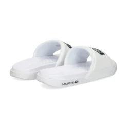 LACOSTE Sandalias planas de Mujer 43CFA1001 1R5 WHT/DK GRN