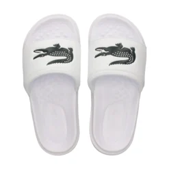 LACOSTE Sandalias planas de Mujer 43CFA1001 1R5 WHT/DK GRN