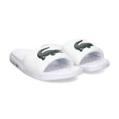 LACOSTE Sandalias planas de Mujer 43CFA0040 1R5 WHT/DK GRN