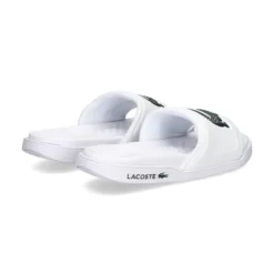 LACOSTE Sandalias planas de Mujer 43CFA0040 1R5 WHT/DK GRN